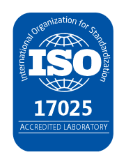 ISO/IEC 17025 accredited laboratory